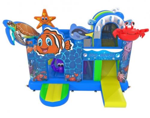 Zeewereld vooraanzicht