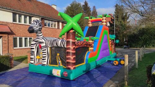 Safari run voor zijkant