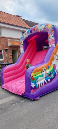 Unicorn springkasteel