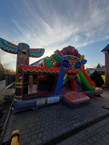 Tiki run vooraanzicht